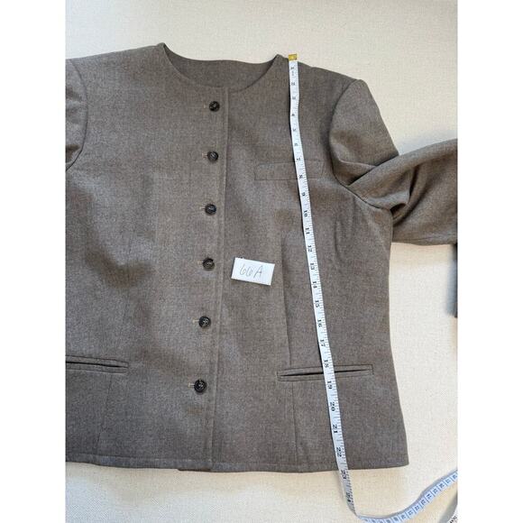 Vintage Midshipman 100% Pure Wool Women Size 16 Blazer, Skirt Size 14 Suit Lined - Picture 10 of 14
